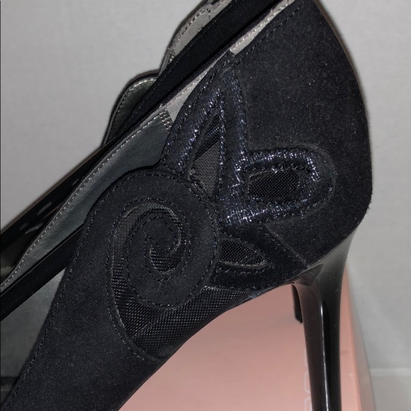 NWT Bandolino Black Dellmia Heels, Size 8 - Picture 5 of 7